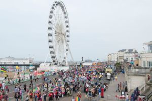 Madeira Drive in Brighton
