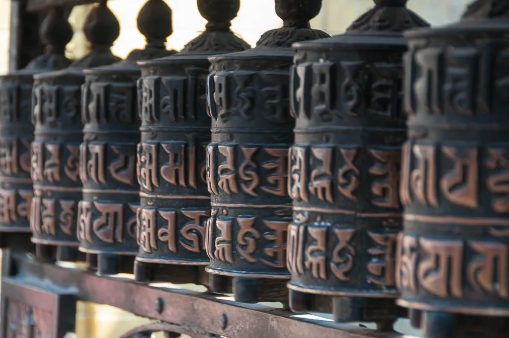A Buddhist Sunday – Prayer Wheels