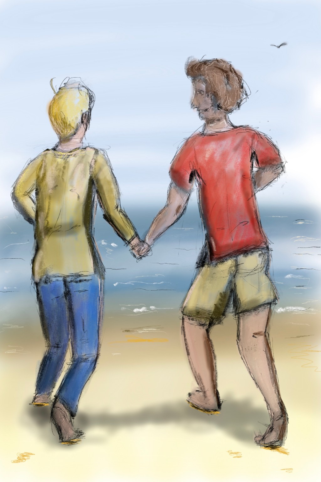 Running towards the&nbsp;Sea