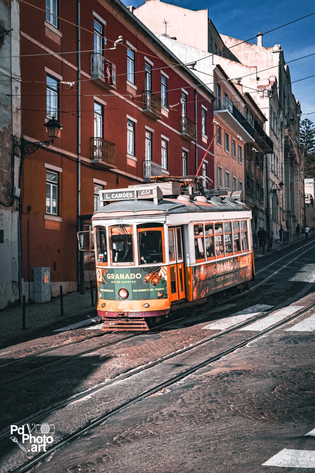Random Photo Wednesday – The Tram in&nbsp;Lisbon