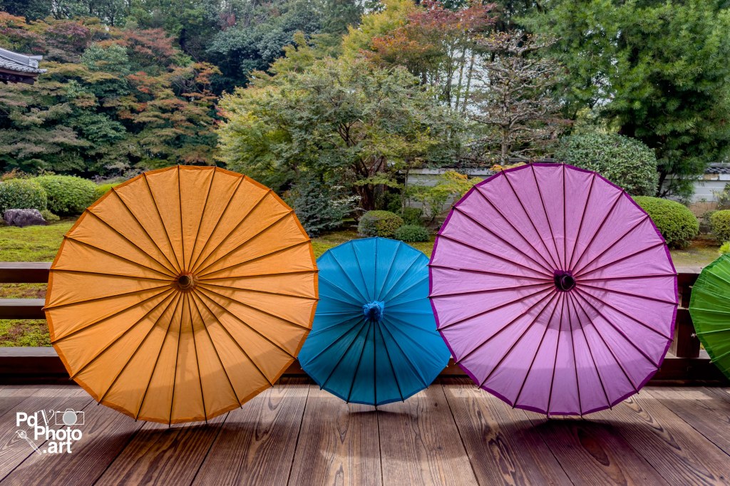 Random Photo Wednesday – Umbrellas at the&nbsp;Temple